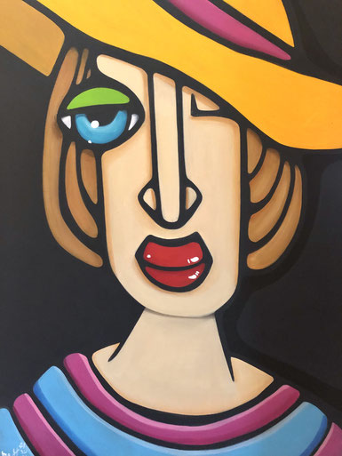 Woman With A Hat XI  
