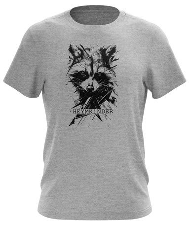 Damen Shirt - "Waschbär" Shirt auch in Farbe