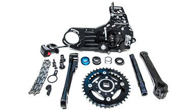 Mountain Bike Electric Motor Kit Electric Crank Drive E Bicycle Kit Lift Mtb Electric Kit