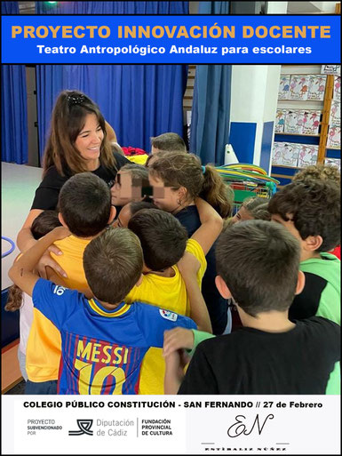 teatro flamenco en las escuelas de Cadiz
