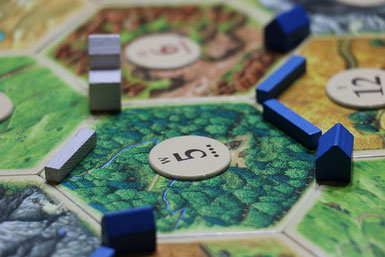 Foto von dem Brettspiel Siedler von Catan