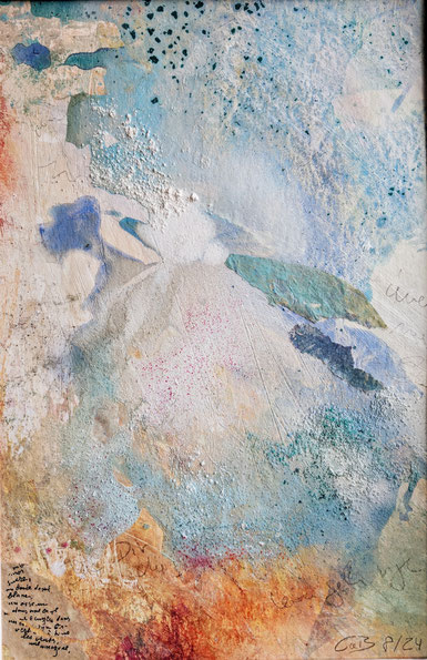 Licht, Acryl auf Papier, 30 x 20 cm, 2024