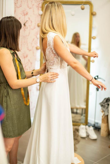 Jessica Drouin créatrice robe de mariée
