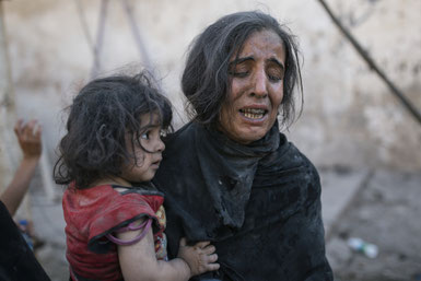 Laurence GEAI - Les derniers jours de la bataille de Mossoul -  Festival photo de Moncoutant sur Sèvre