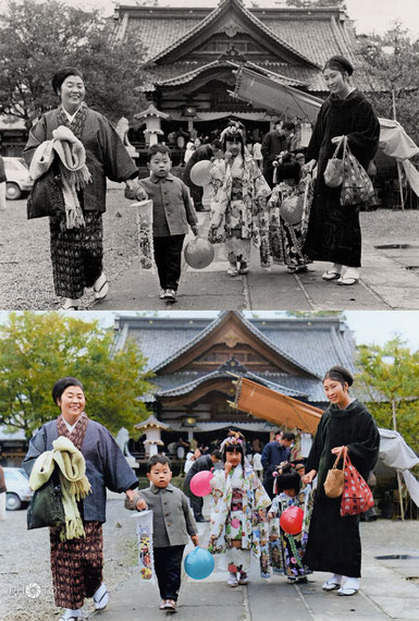 1970（昭和45）年11月15日、金沢市の尾山神社