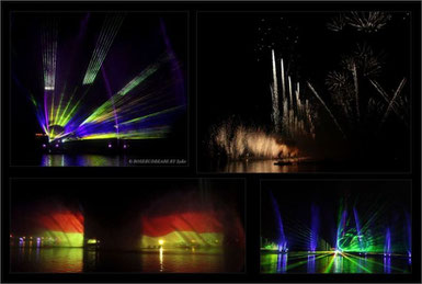 Hannover Tag der deutschen Einheit Lasershow