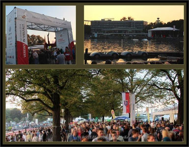 Hannover  Tag der deutschen Einheit Maschsee