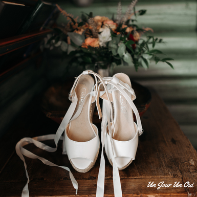 Les chaussures de la Mariée avec Un Jour Un Oui