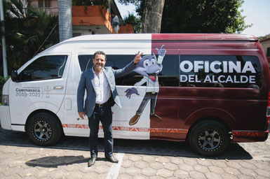 Presenta Toño Villalobos la “Oficina Móvil del Alcalde”