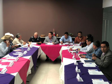 Coordinan SMyT Y CES acciones con alcaldes para mejorar la seguridad en el transporte