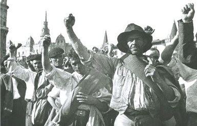 Anarkistiske landarbejdere , Spanien 1936