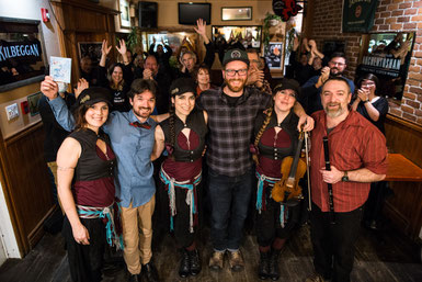 Lancement au Nelligan's Pub | Crédit photo : Daniel Tremblay