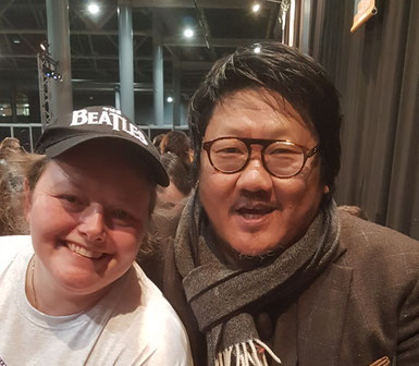 Selfie with Benedict Wong