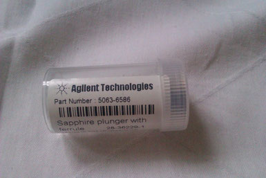   Agilent Technologies Piston, Saphire, for Agilent 1100, 1200, 1260, 1120, 1220 Infinity pumps Part No: 5063-6586