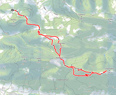 Grünburger Hütte, Hochbuchberg, Gipfel der Lust, Koglerstein, Schoberstein, 4 Gipfel Tour, Nationalparkregion, Wanderung, Frühling, Oberösterreich