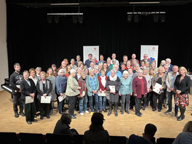 Gruppenfoto vom Tag des Ehrenamts