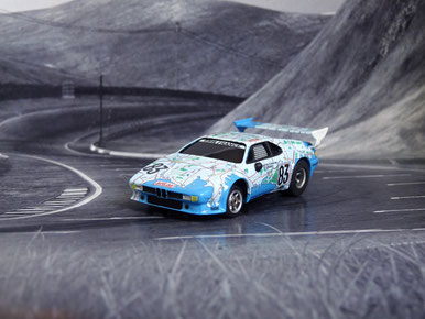 Faller AMS AURORA AFX BMW M1 Map of France # 83