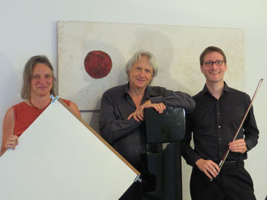 Ensemble Tonspuren: Guido Eva, Ronald Poelman, Beate Simon