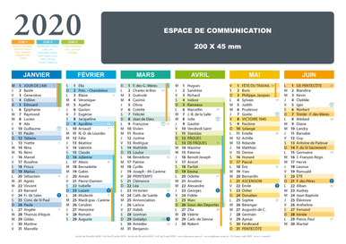 calendriers, espace de communication, personnalisé, personnalisable, espace vierge, espace de communication, support souple, A4, A3