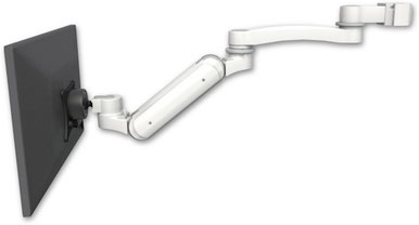 ASUL180iBV-P2-A1｜2インチポール対応 逆向きロング延長アーム搭載モニターアーム