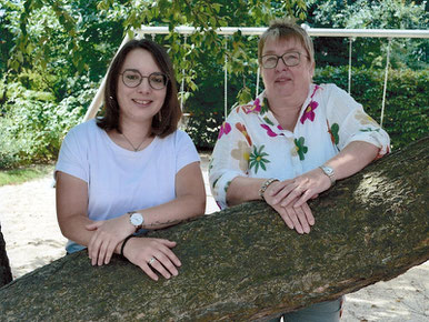 Janina Schoon und Monika Lange