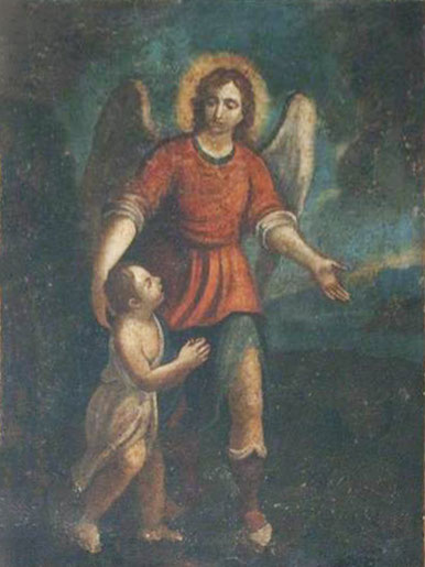 Bonifacio - Eglise Saint-Dominique - L'Ange et l'enfant - Art populaire 