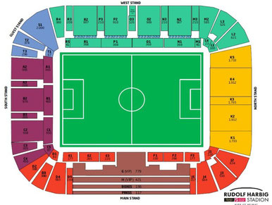 Sitzplan Rudolf-Harbig-Stadion Dresden