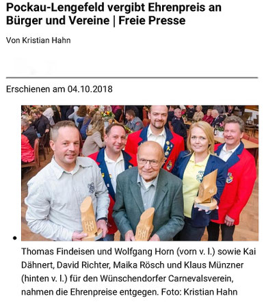 Bild: Wünschendorf Erzgebirge Ehrenpreis 2018