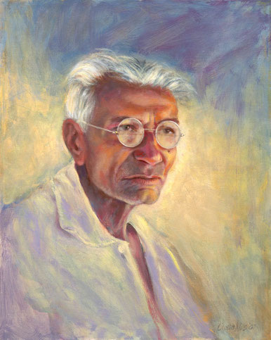 Painted by Charlie Mills, 2007 "Padri" - Oil-20x16 - http://www.millsstudio.com/