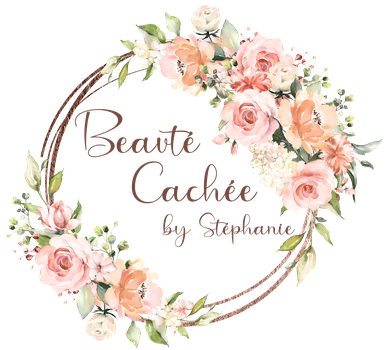 Couronne de fleurs avec le nom Beauté Cachée by Stéphanie 