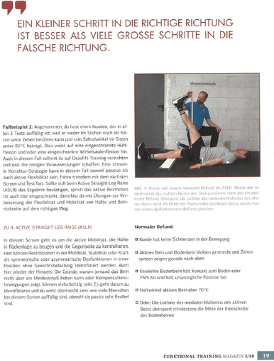 Robert Rath Hip Hinge Personaltraining Dead Lift  Kreuzheben Rudern Kniebeugen Assessment Screen