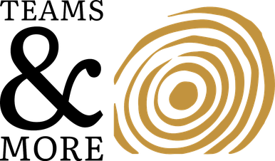 Das Logo Teams and More von Birgit Allerstorfer in der Teamentwicklung in Linz ist auf dem Bild zu sehen.
