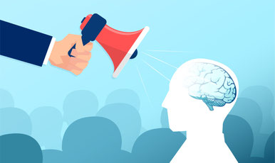 Rhetorik-Seminar 3c: Rhetorik für Politiker. Teil 2: Psycho-Rhetorik. Als Inhouse-Seminar bei Ihnen vor Ort, als Online-Seminar oder bei ib Kommunikation NRW