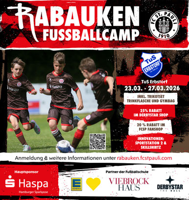 Flyer zum Fußballcamp