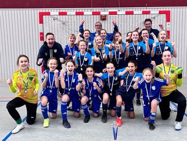 Foto: Siegerfoto D-Mädchen jubelnd
