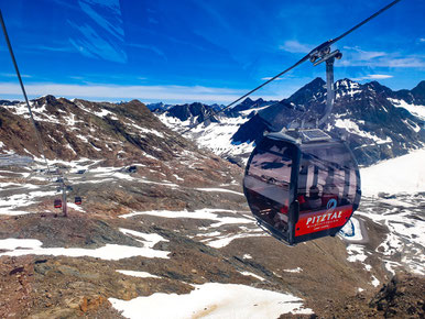 Gondel auf 3440m