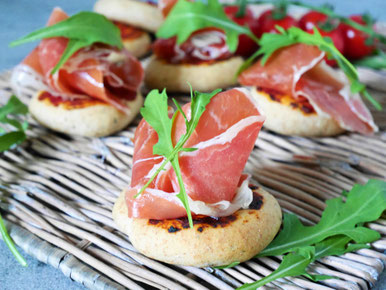 Prosciutto-Pizzinis