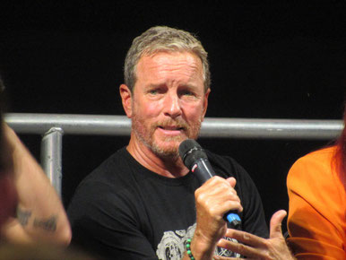 Still of Linden Ashby as Sheriff Stilinski in MTV's "Teen Wolf"