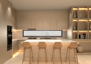 nouvelle résidence d'appartements et penthouse de luxe PALM PRESTIGE à Mont Choisy proche Golf et Grand baie à l'île Maurice
