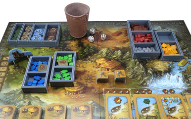 folded space insert organizer stone age expansion