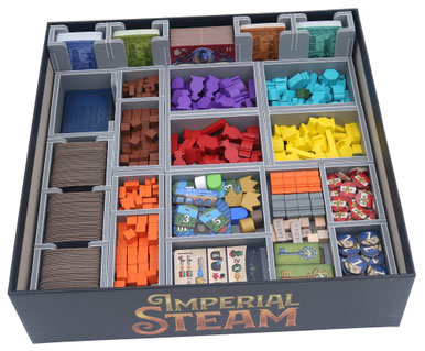 folded space insert organizer imperial steam