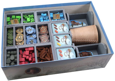 folded space insert organizer stone age expansion