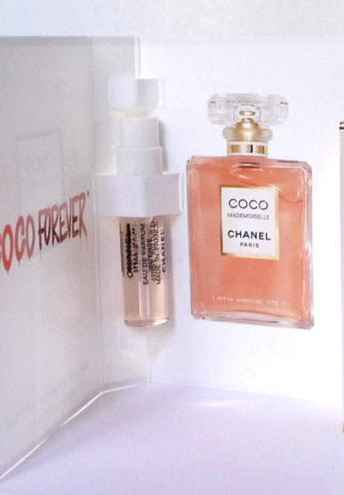 COCO MADEMOISELLE - COCOFOREVER : ECHANTILLON TUBE OUVERT