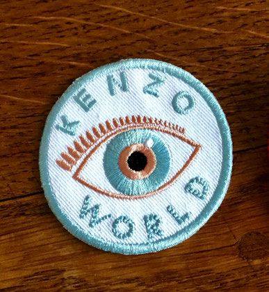 KENZO WORLD - BROCHE EN TISSUS