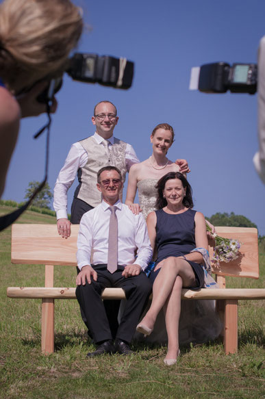 Beim Fotoshooting