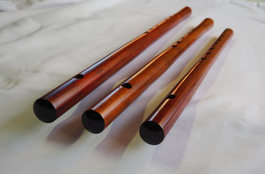 オリジナル横笛（木製）　G・F・LowD管　 Original Wood Flute