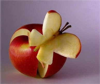 Diseño con fruta