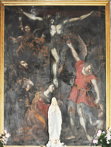 Muro (Poggiali) - Chapelle St Antoine de Padoue - Christ en croix - Marc'Antonio De Santis
