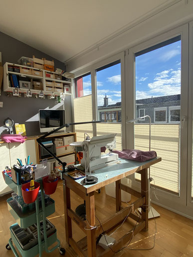 Endlich fertig, mein neues Atelier!