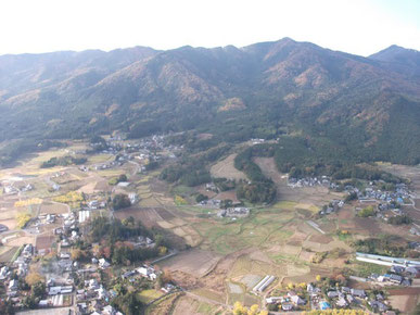 足尾山　空撮